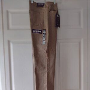 New Tan Color Classic Fit Jeans